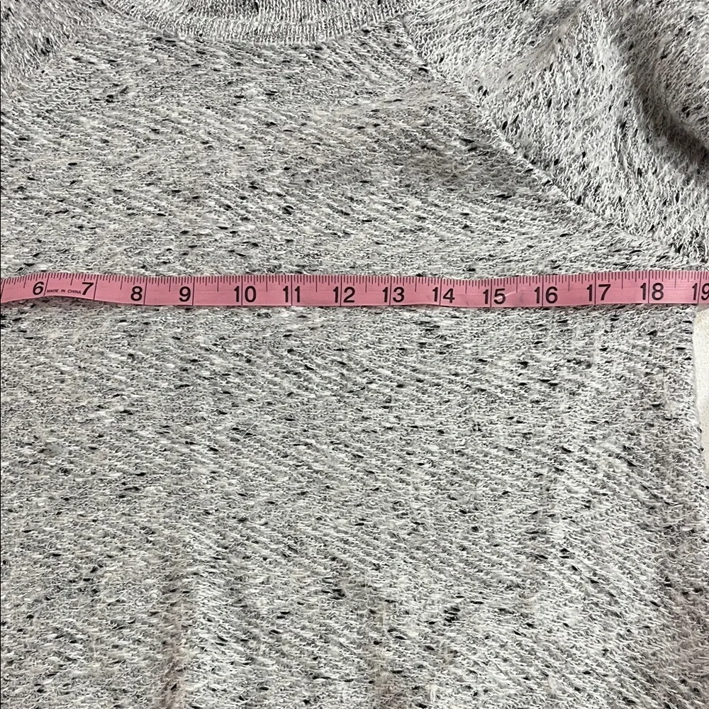 Cable & Gauge Heathered Cowl Neck Sweater